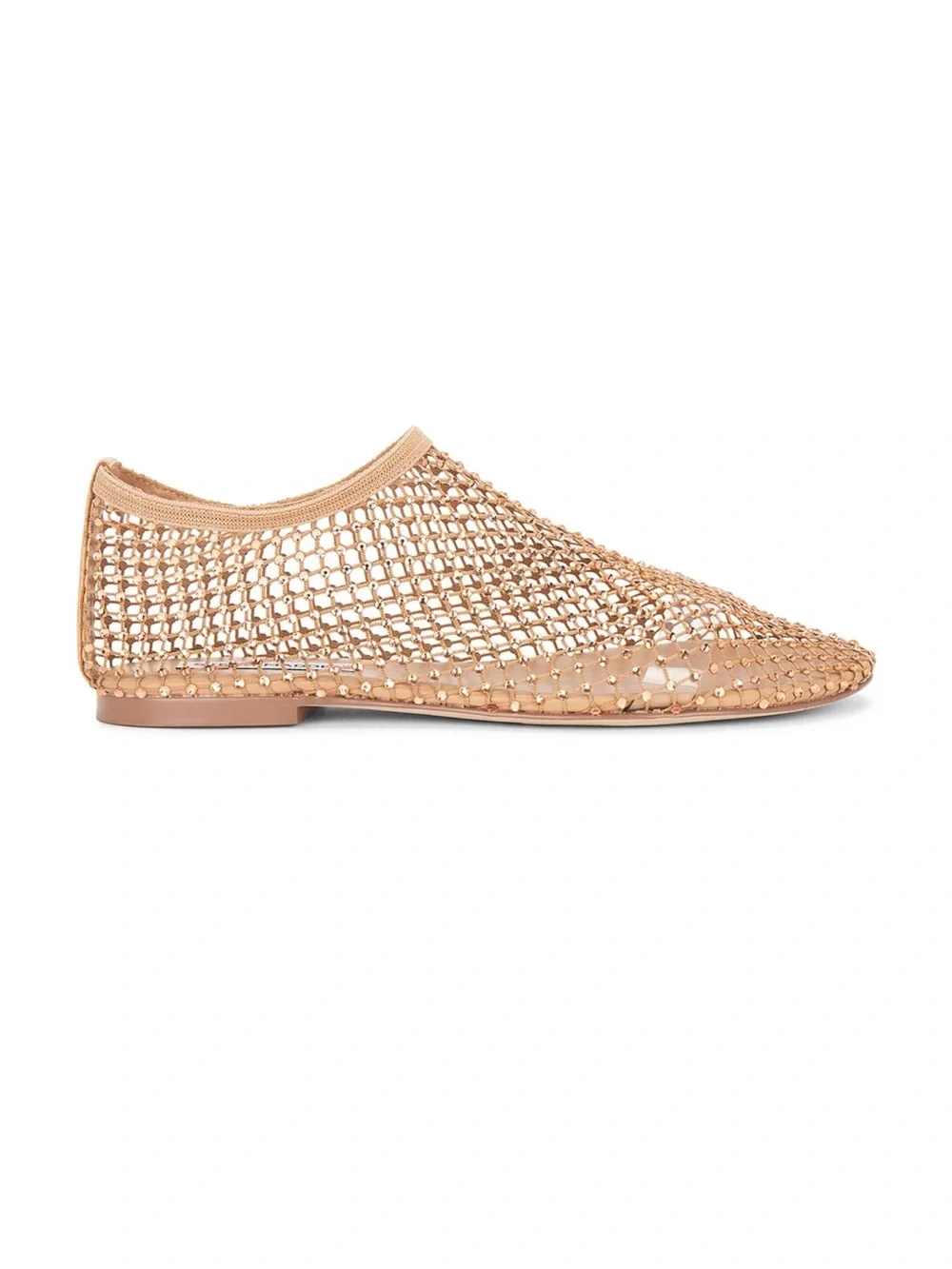 Steve Madden Nude Woven Slip-On